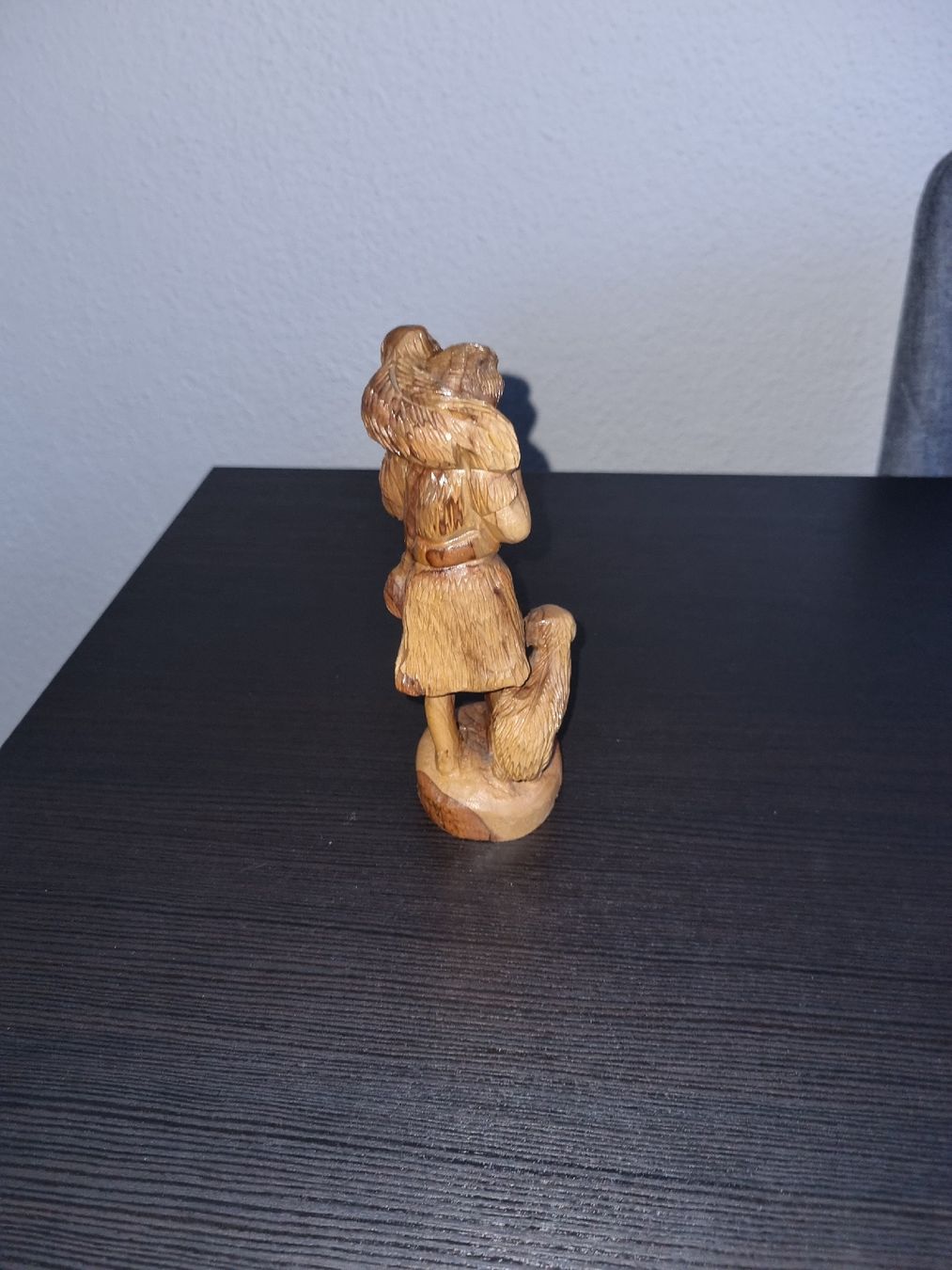 Figuren: Holzfigur Hirt mit Schaf 18cm – Neu (gemäss Beschreibung) aus Chur von Beimirhates 1