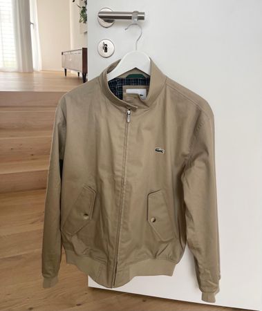 LACOSTE Jacke Beige Gr. 50 – Neu/nur anprobiert - NP 289 CHF