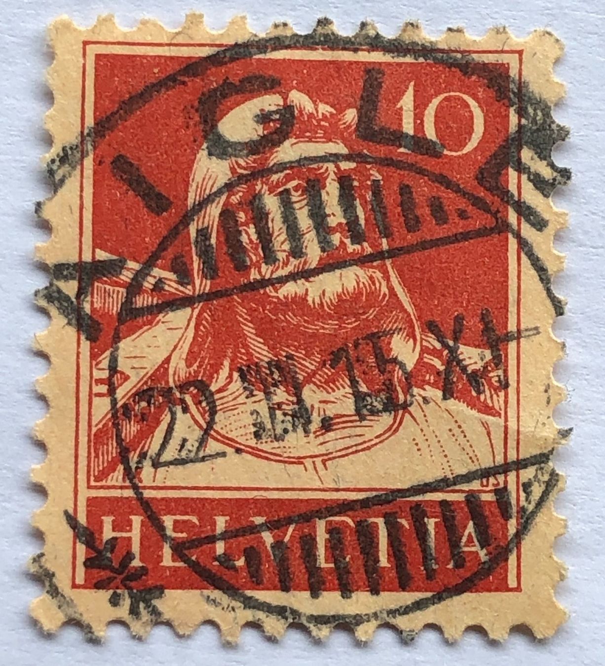 Tous les timbres: Nr.126 mit Vollstempel Aigle – D'occasion à Aarau par Billa007