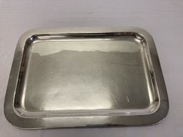 Vintage Serviertablett, Silber, schwer,Top Zustand! (53)