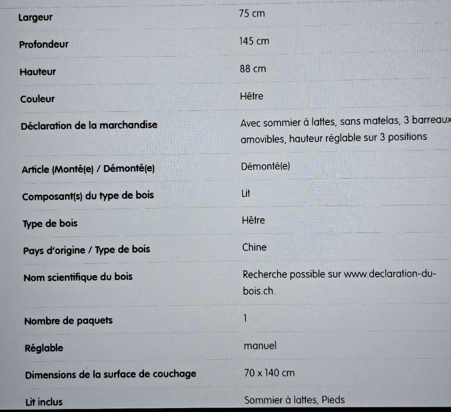 Flexa Betten: Lit Flexa Baby + matelas Stokke V3 – Neu (gemäss Beschreibung) aus Bière von AlexBurkhardt 5
