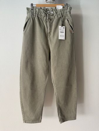 Zara Paper Bag Hose Gr. 40