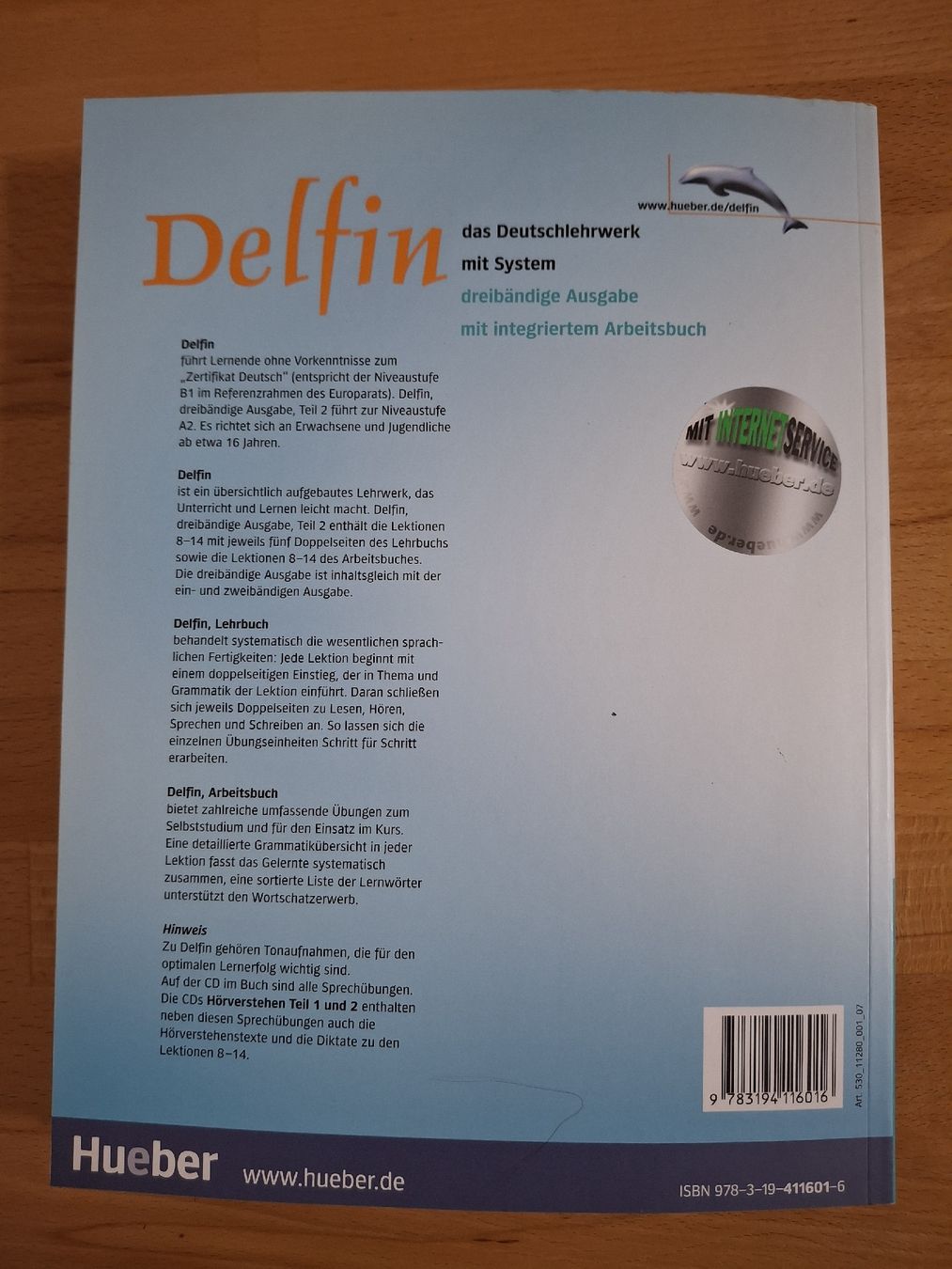Libri: Delfin Lehr- und Arbeitsbuch Teil 2 – Usato da Zürich venduto da wildflower26 7