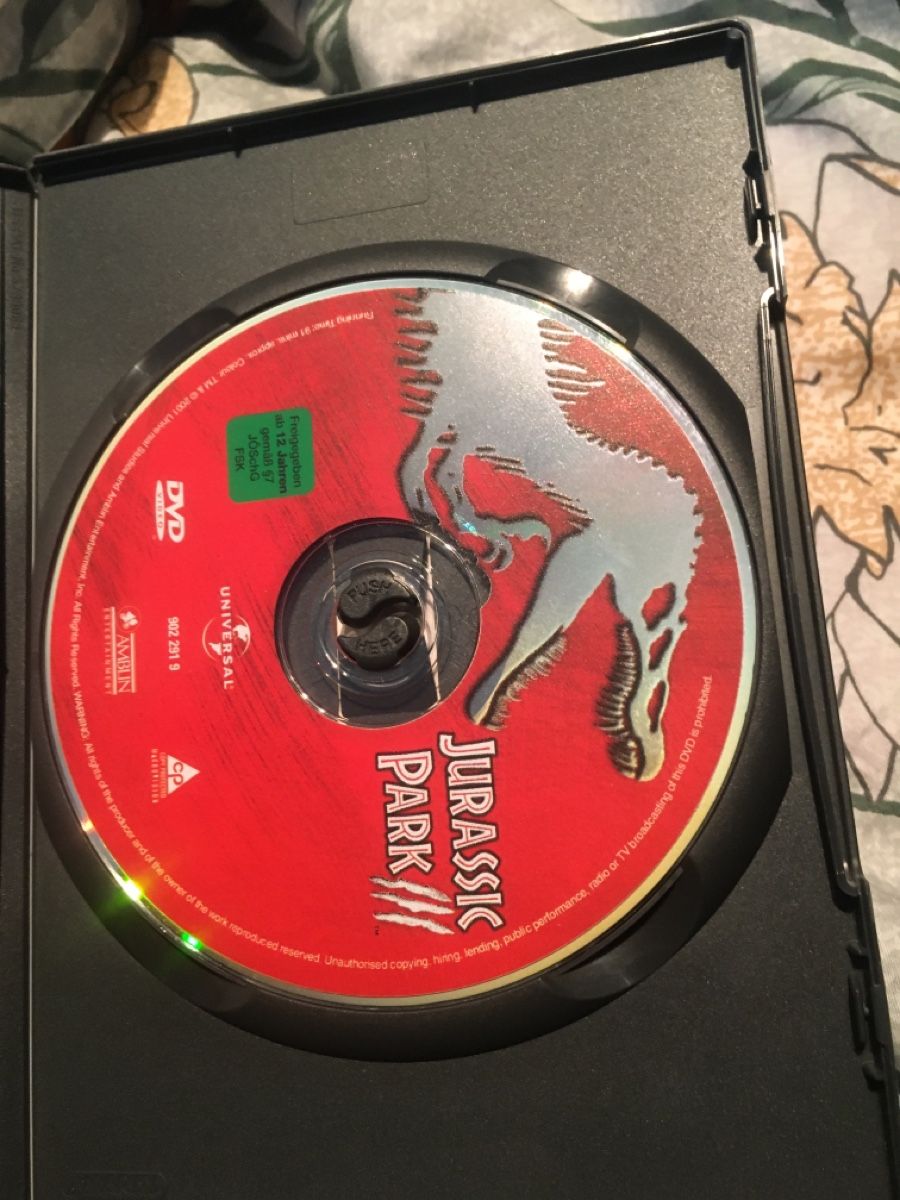Alle DVDs: Jurassic Park 3 dvd – Gebraucht aus Seengen von Predator86 2