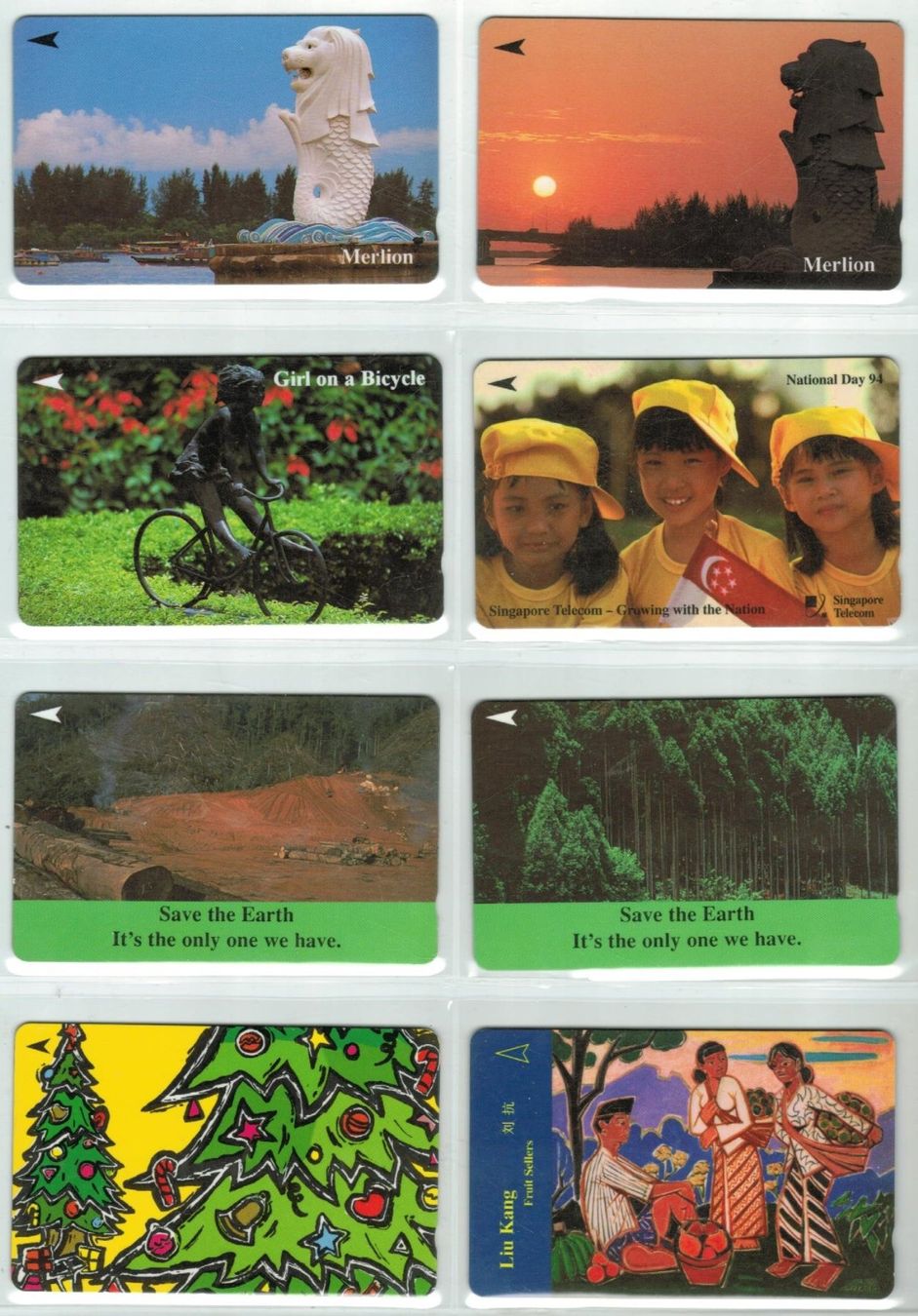 Cartes de téléphone: 8 Telefonkarten Singapur – D'occasion à Zürich par Tolima194