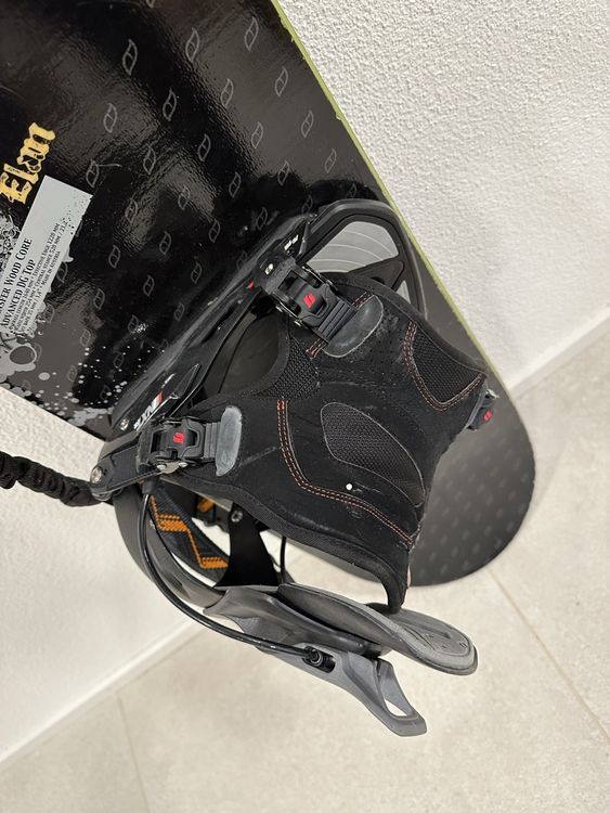 Elan Snowboard mit Flow Bindung Kaufen auf Ricardo