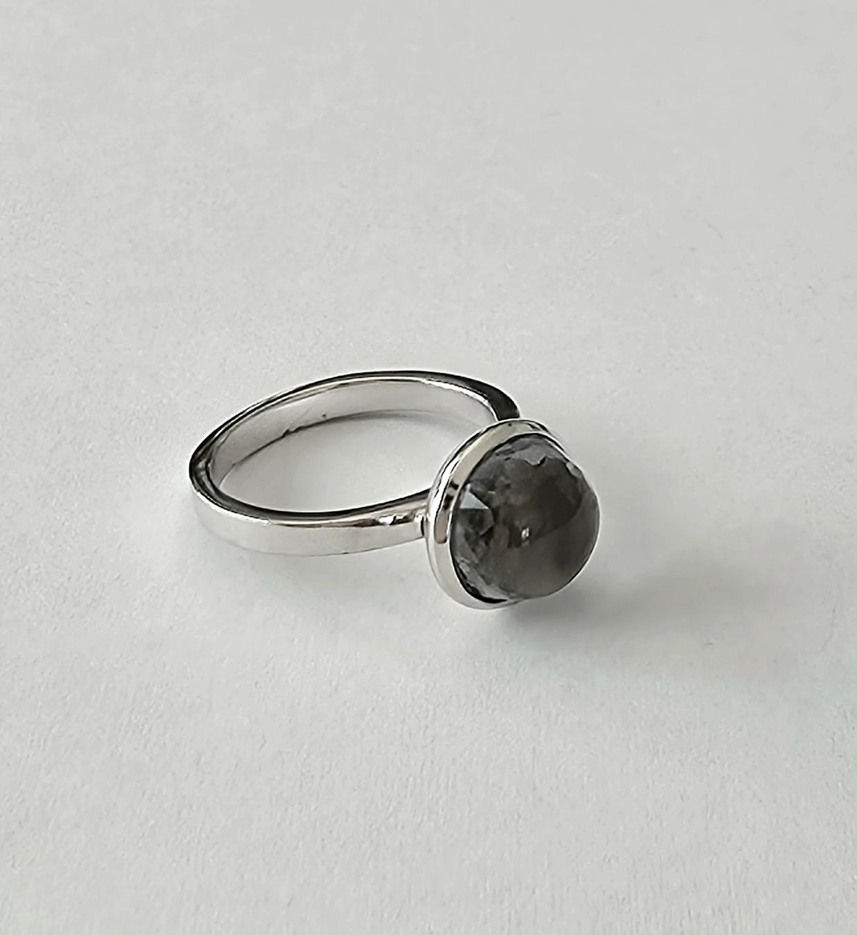 Ringe: Silber Ring 925 mit facettiertem Bergkristall  - NEU – Neu und originalverpackt aus Uetikon am See von Coralreef 4