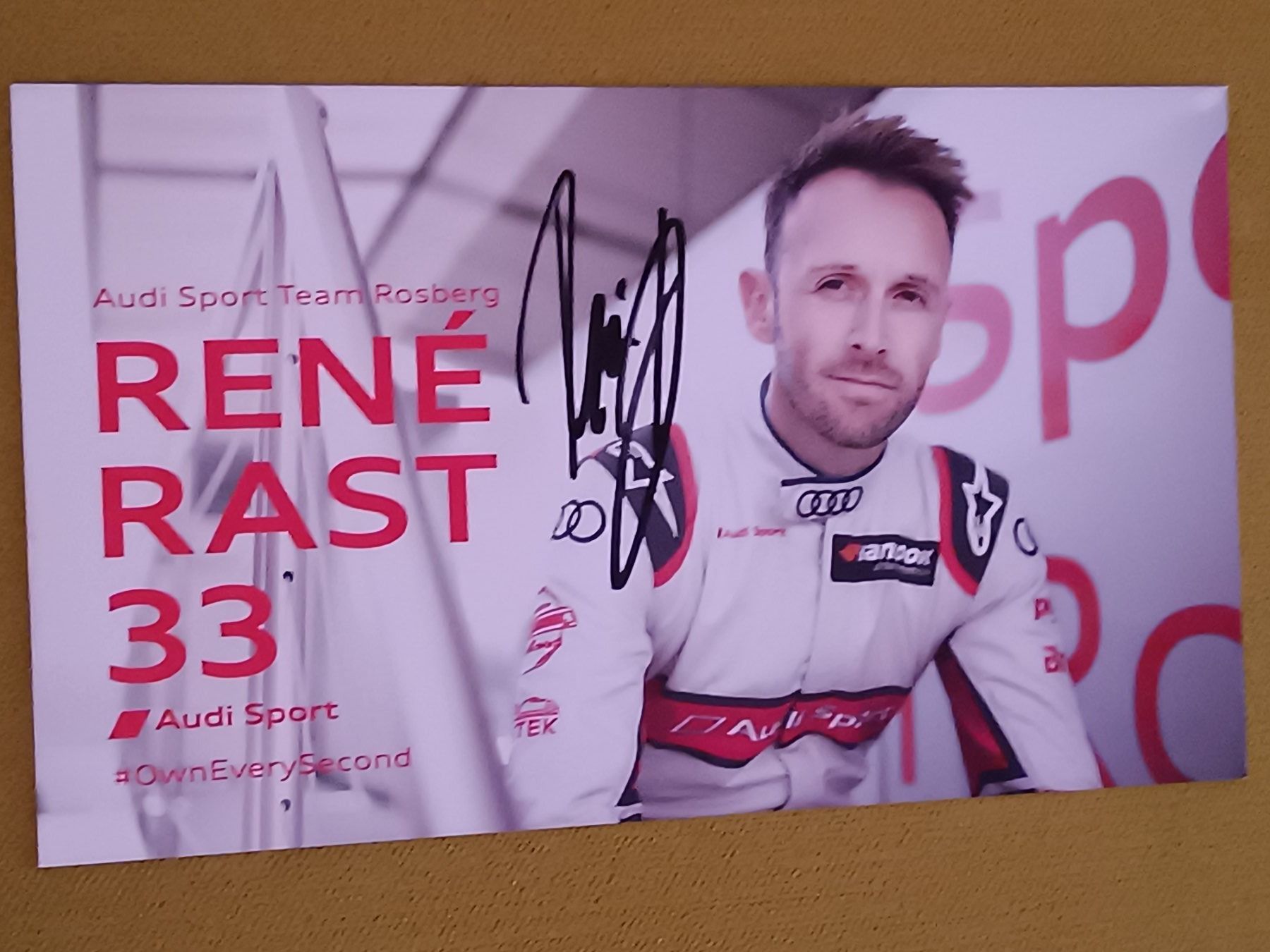 Autografi: René Rast - handsigniert – Usato da Menziken venduto da Autogramme