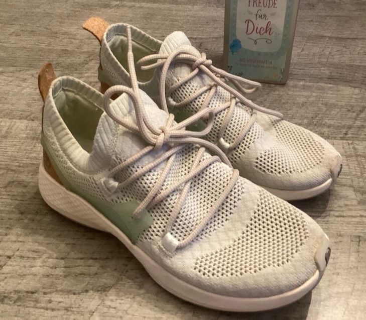 Timberland Scarpe da donna: Timberland Sommer Sneaker Gr.40, weiss mint – Usato da Horn venduto da Resvi