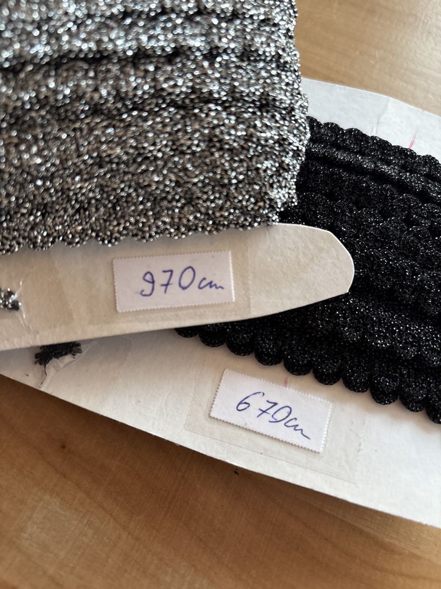 Tessuti: Textilband Bling Bling Bordüre – Nuovo (secondo la descrizione) da Rümlang venduto da Sambas19 3