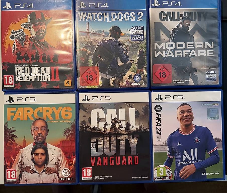 Giochi: Diverse PS5 / PS4 Games – Usato da Küssnacht am Rigi venduto da and_8hjj