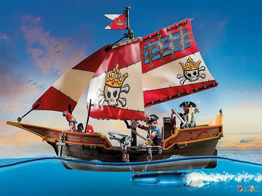Playmobil Giocattoli: Playmobil Pirates Piratenschiff 71418 – Nuovo e nell'imballaggio originale da Birsfelden venduto da der-Wegweiser 3