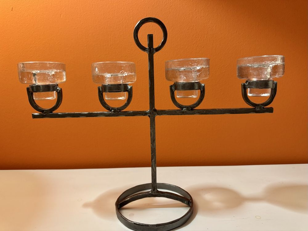 Bougeoirs: Schöner Kerzenständer, Adventskranz, Deko Winter – D'occasion à Esslingen par Takayama25
