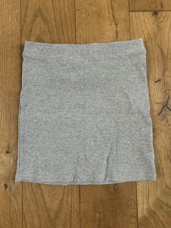 Grauer Minirock von Tally Weijl, Grösse XS, Sommer