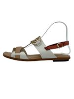 Tod's Embellished Flache Sandale EU 37.5 Mehrfarbig