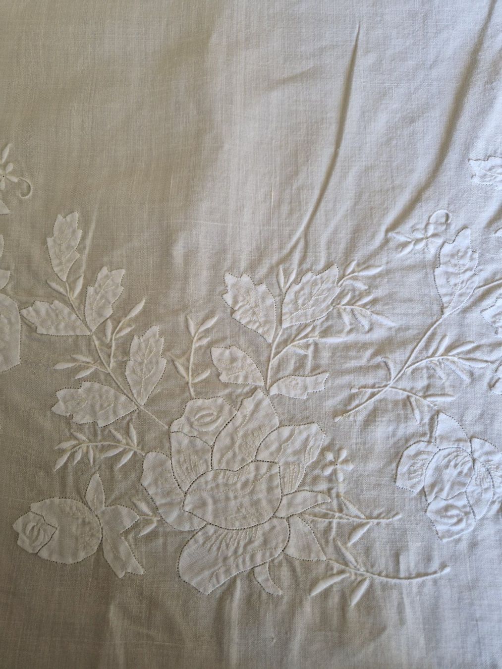 Altra biancheria da tavola: Tischdecke mit 12 Servietten / Oval – Usato da Bern venduto da Antikbatik 7