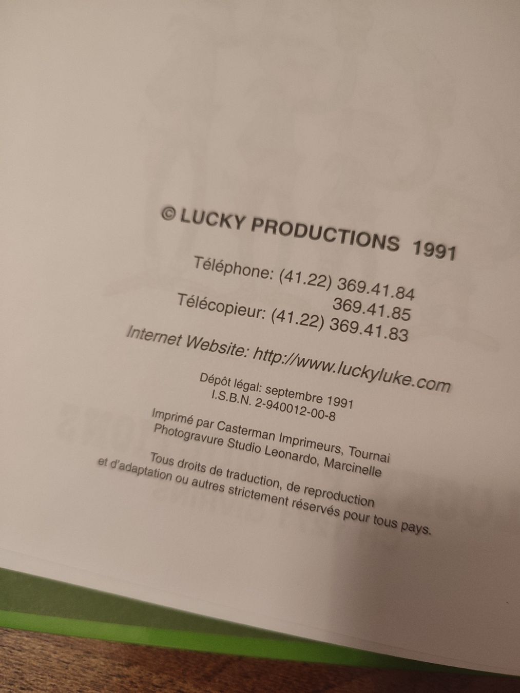 Fumetti: Lucky luke T60 pas répertorié TBE  – Usato da Bougy-Villars venduto da Vogue 1