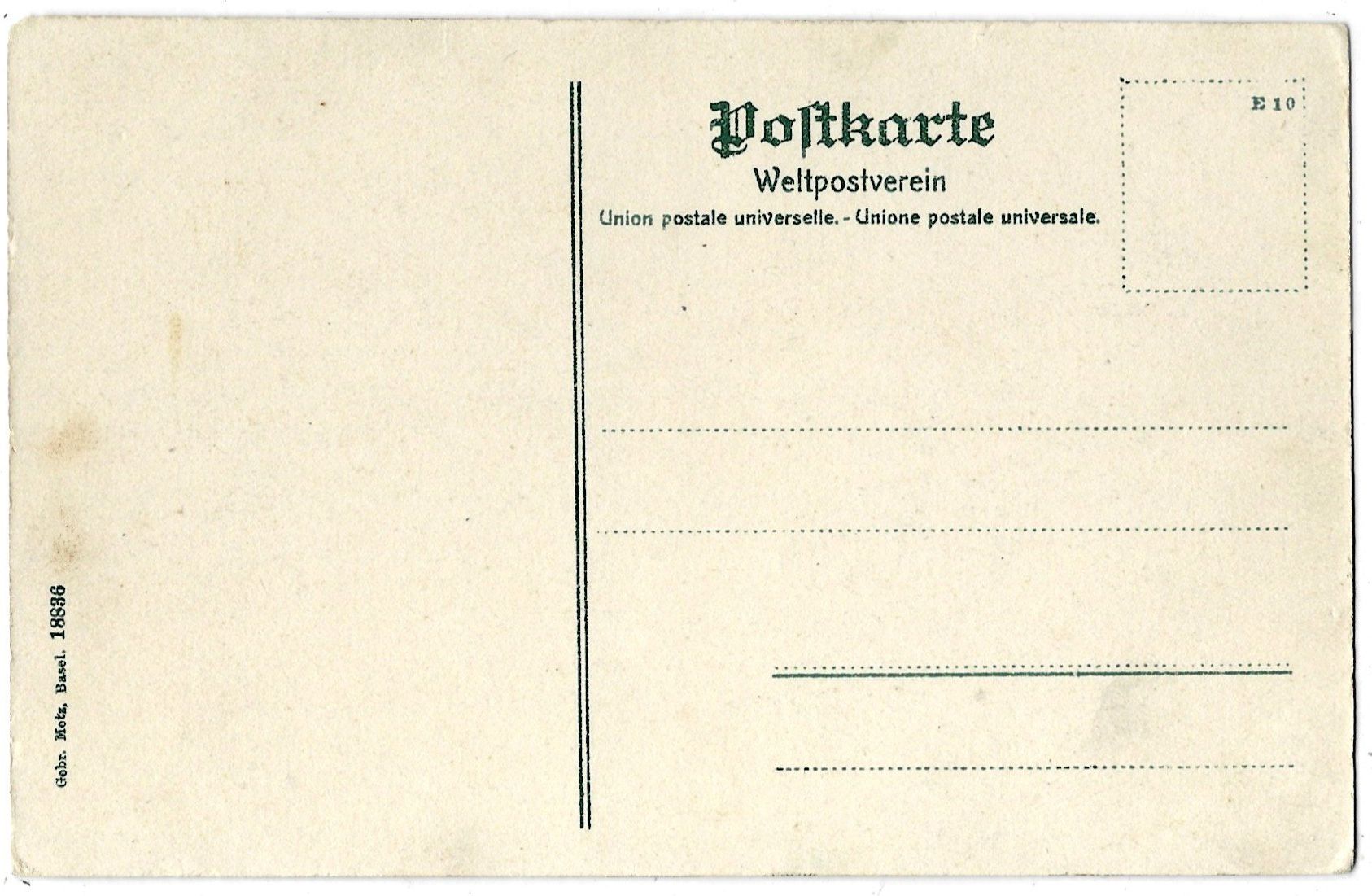 Cartoline postali: Schlacht  am  Stoss    1405  -  1905 – Usato da Bütschwil venduto da Jackson1A 1