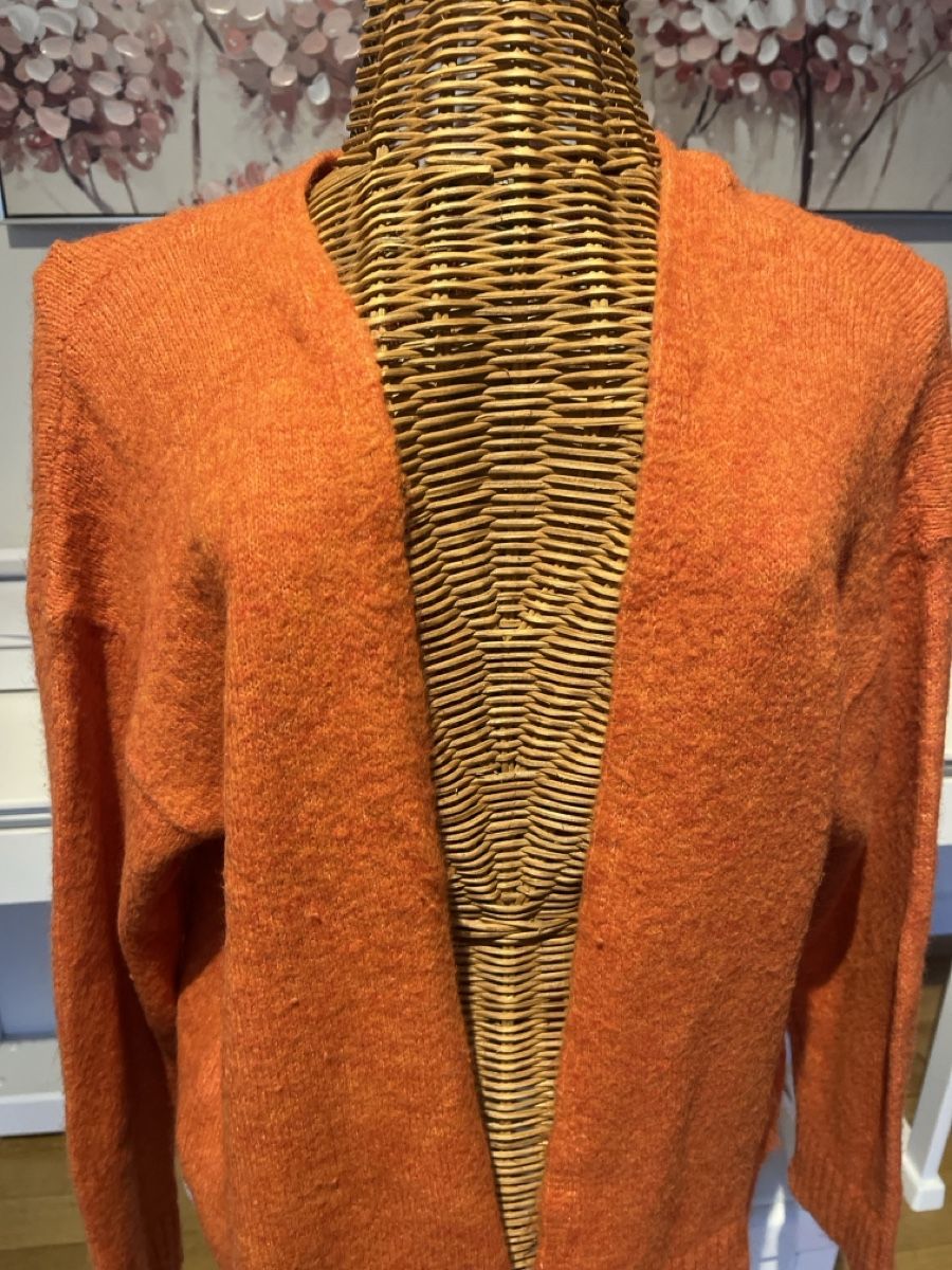 Jacken: Orange Strickjacke von an'ge, M – Gebraucht aus Solothurn von Bobesch08 1