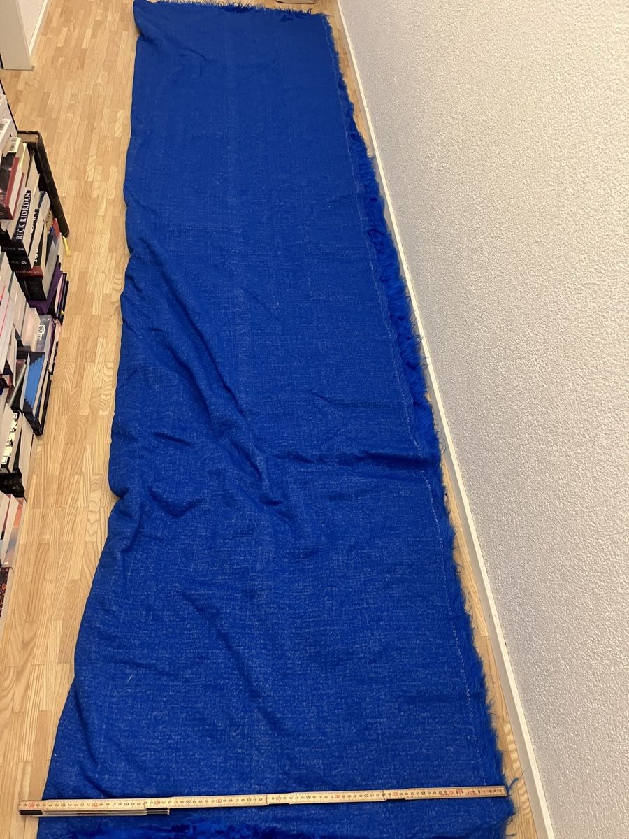Stoffe: Kunstfell Royal blau  – Neu (gemäss Beschreibung) aus St. Gallen von elli18 1
