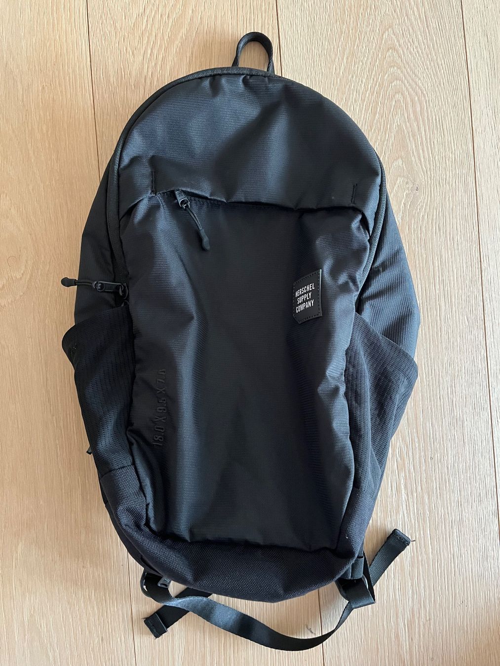 Herschel Zaini: Herschel Supply Co. Mammoth Backpack Medium Black 18 Liter – Usato da Zollikon venduto da Svch 5