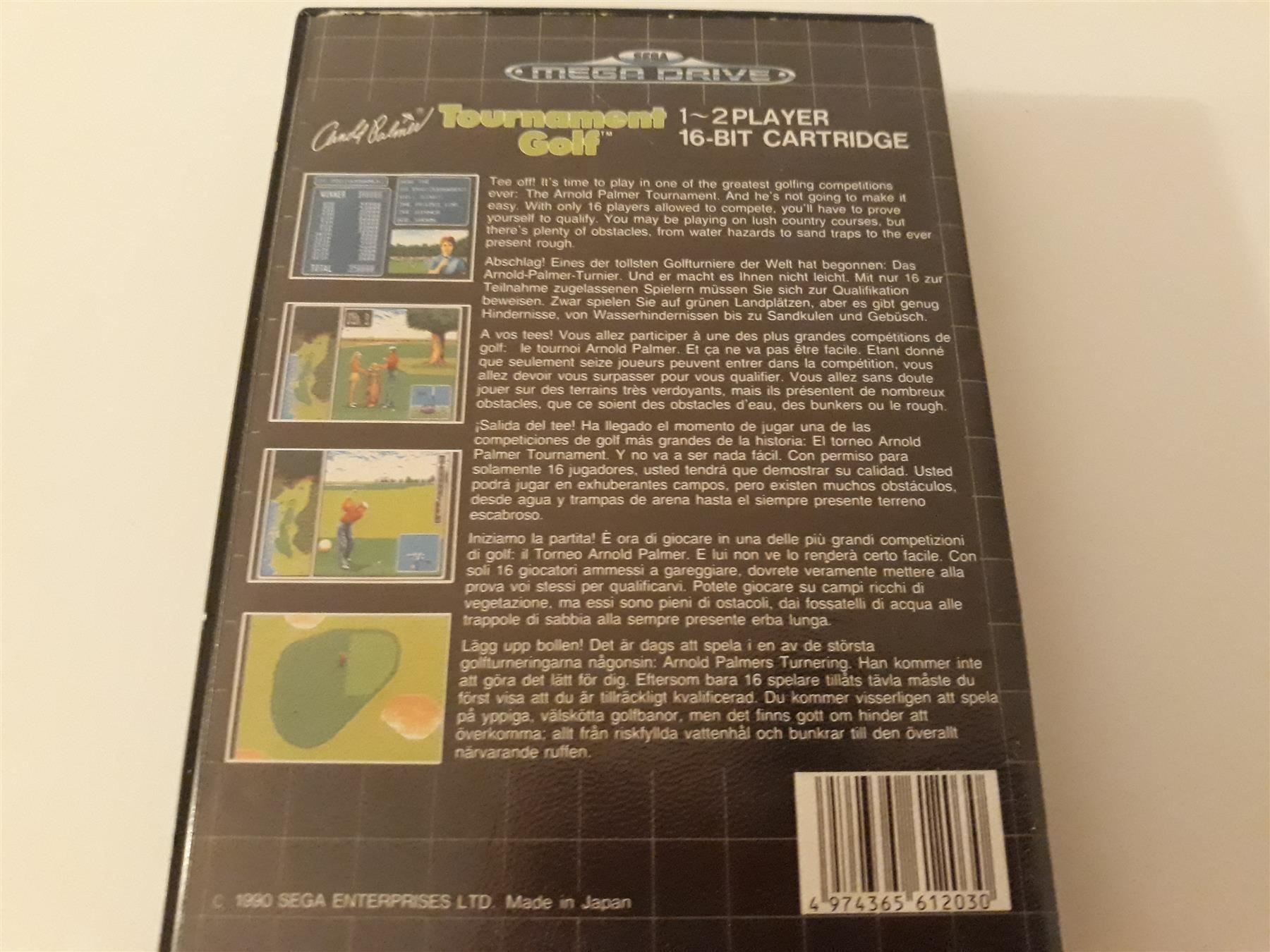 Spiele: Tournament Golf Sega Mega Drive – Gebraucht aus Aarau von Kaesekuchen2000 2
