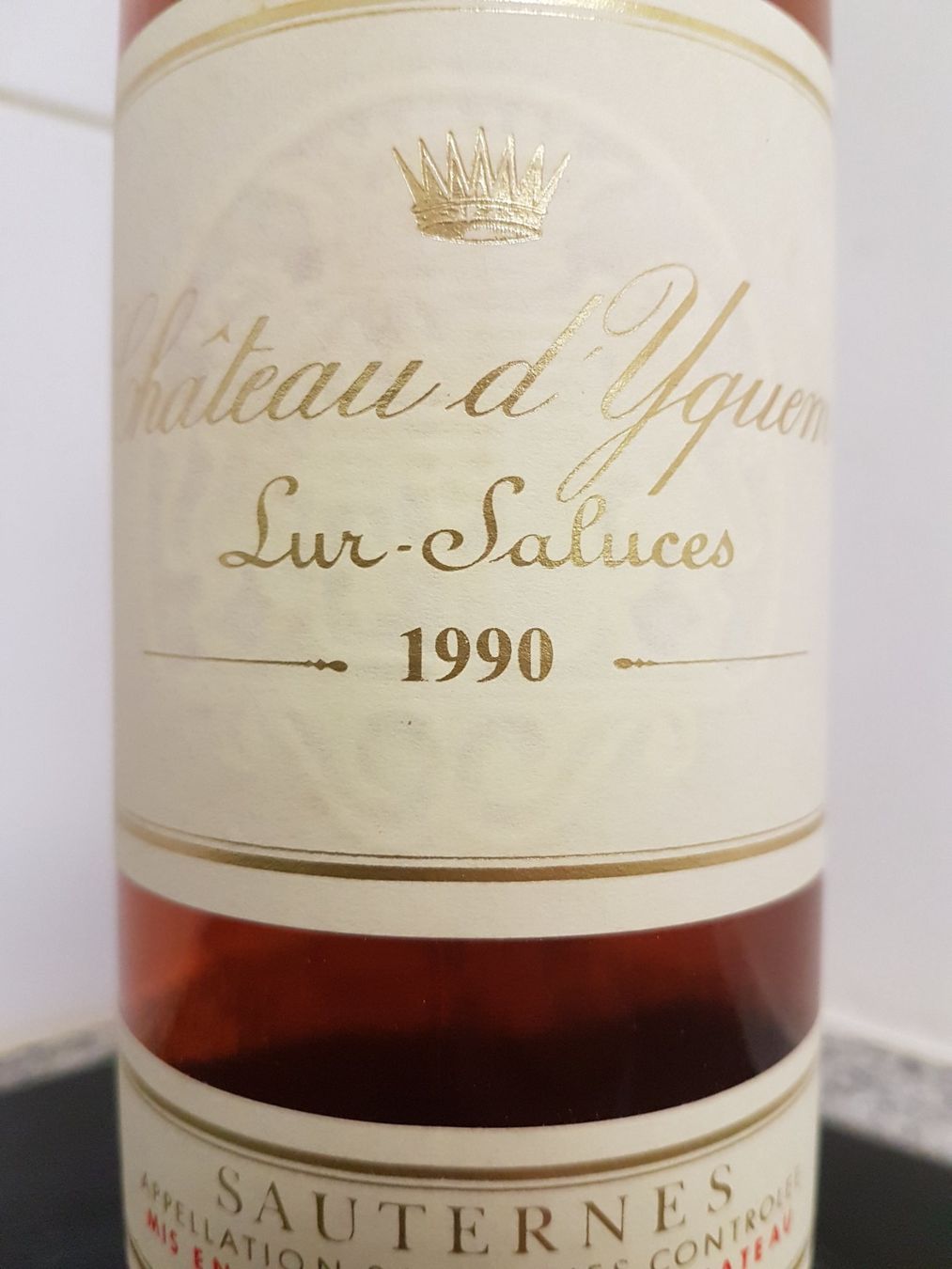 Yquem Vino: Château d'Yquem 1990 – Nuovo (secondo la descrizione) da Grenchen venduto da poggione 3