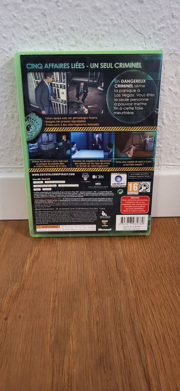 Microsoft Spiele: Xbox 360 - Les Experts: Complot a las Vegas – Gebraucht aus Münsingen von DigitaleSpielecke 1