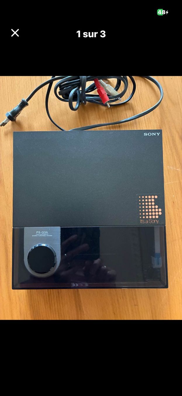 Sony Giradischi: Platine Sony pour vinyls – Usato da Areuse venduto da sis_y7dg 2