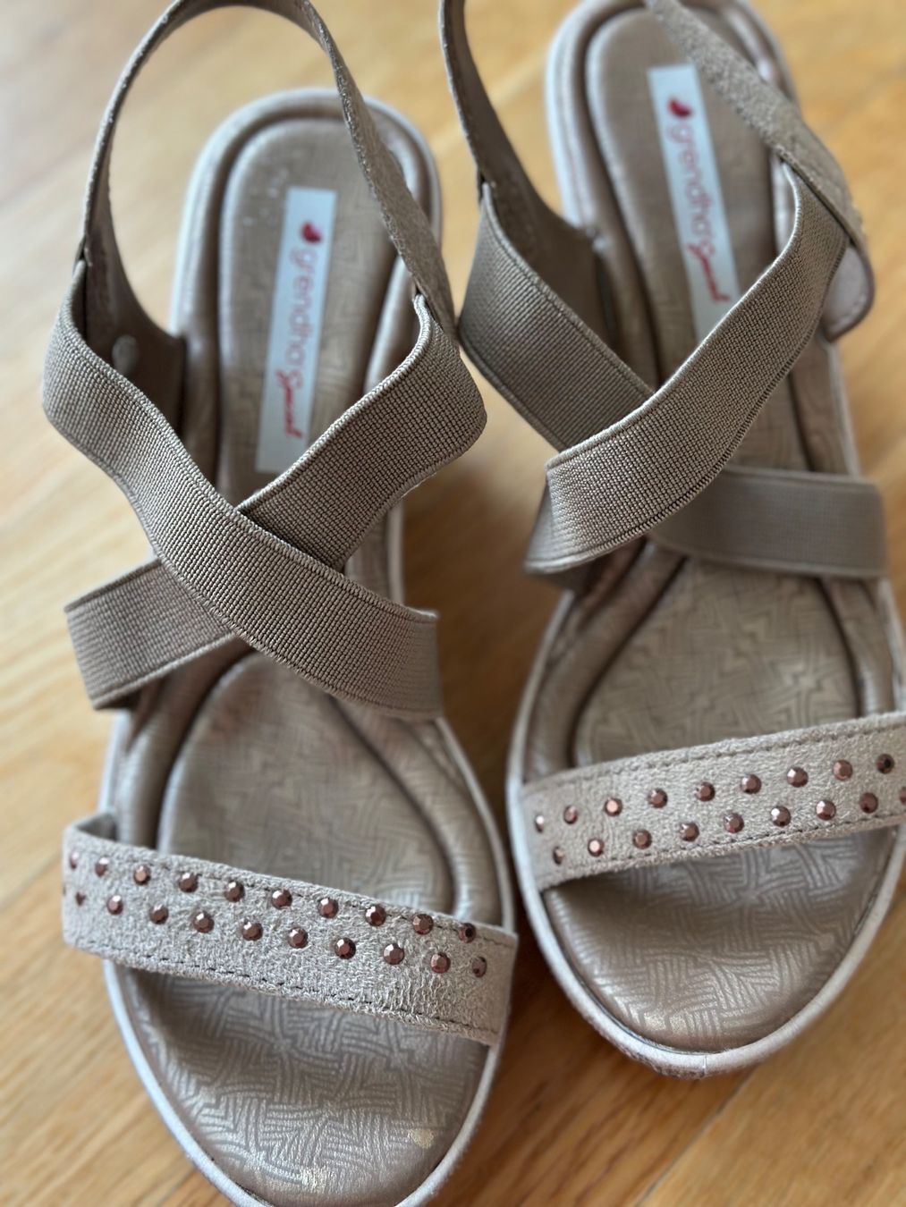 Damenschuhe: Sandalen 37 beige grendha special – Gebraucht aus Rothenburg von wer_g9fd 6