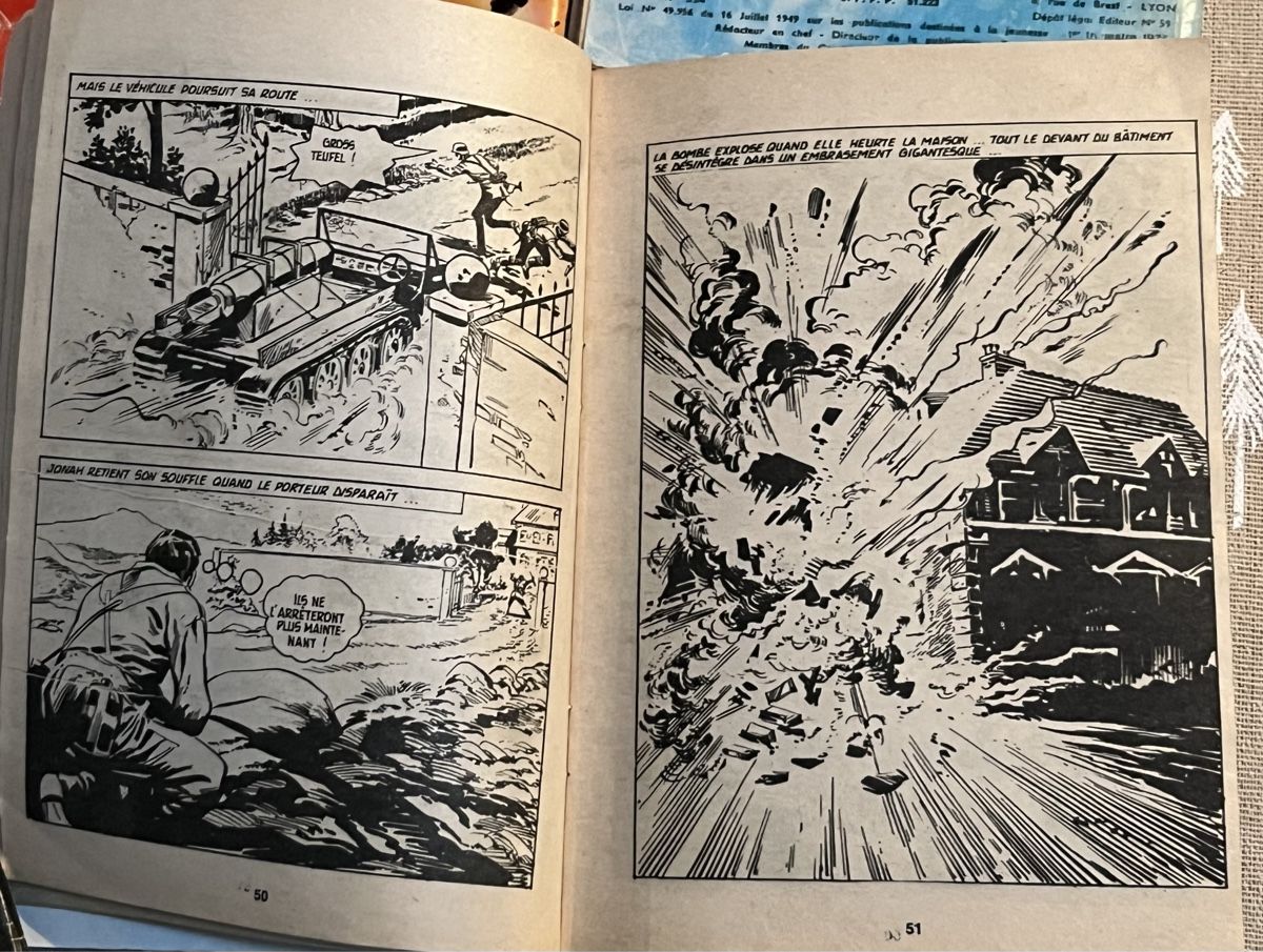 Fumetti: Collection BD vintage - Commando, Rapaces, Bonanza etc – Usato da La Tour-de-Peilz venduto da Pansy02 2