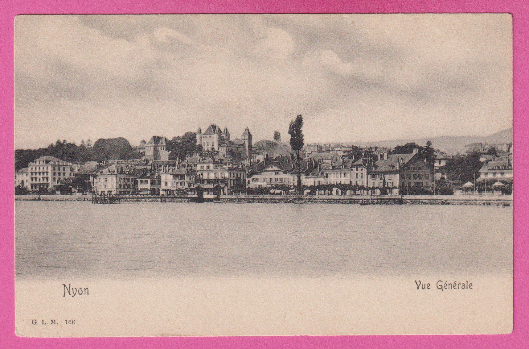 Ansichtskarten: Nyon Vue Générale – Gebraucht aus Einsiedeln von dillie