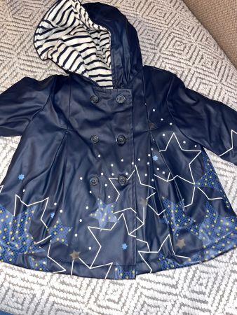 Catimini girls raincoat 80cm (9-12 months) like new
