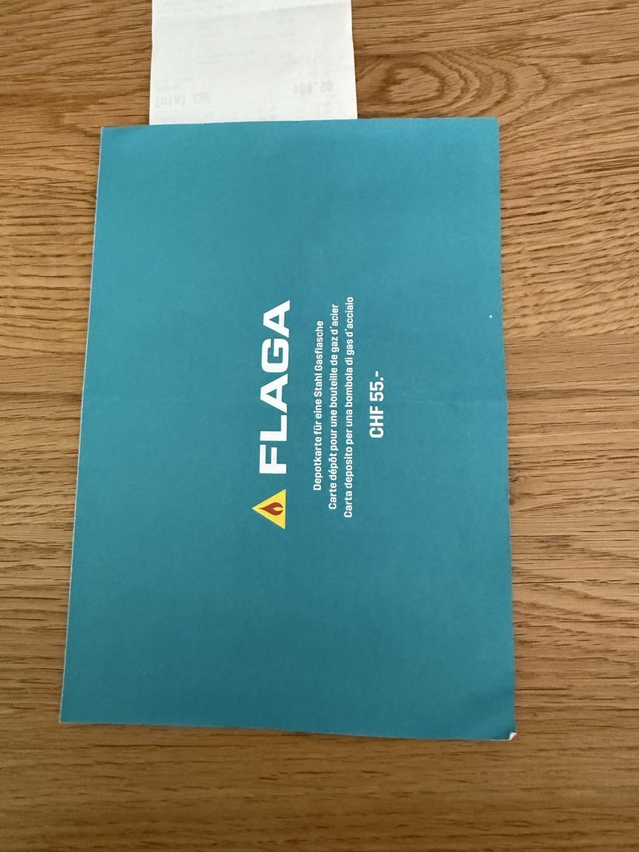 Apparecchiature e tecnologia a gas: Depotkarte Flags Stahl Gasflasche – Nuovo (secondo la descrizione) da Steinhausen venduto da Qualifly2022 1