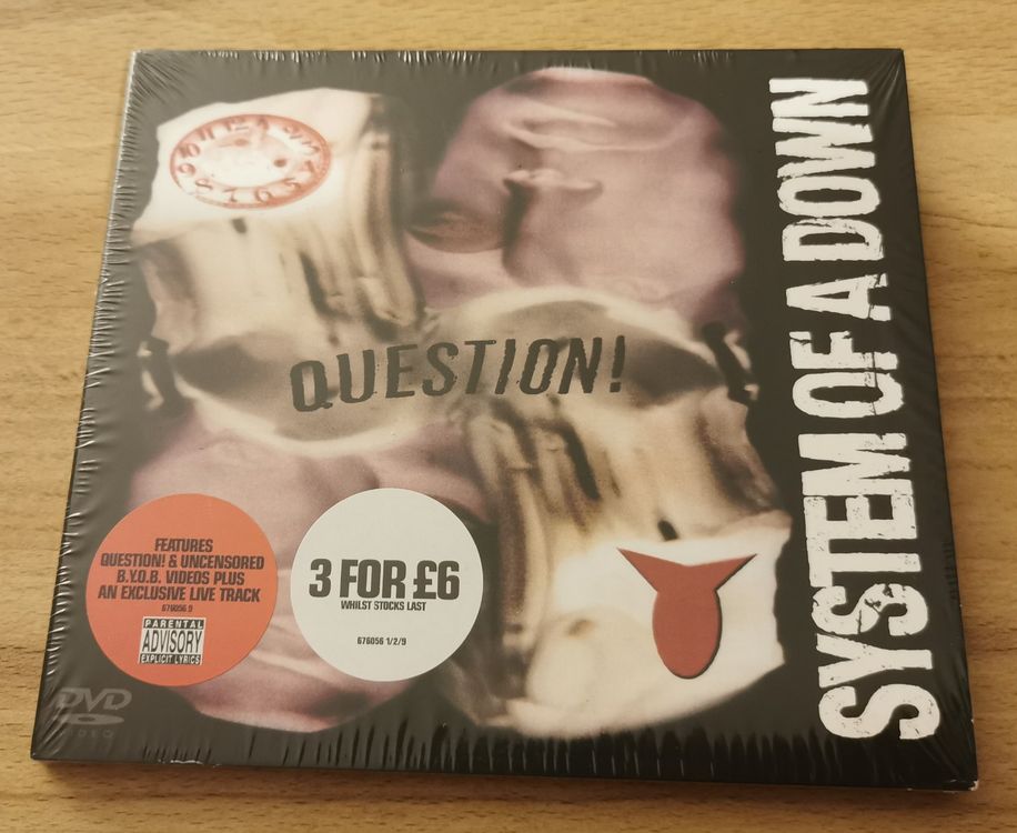SYSTEM OF A DOWN: Question DVD 4 Track (Gebraucht) in Münchwilen TG für ...