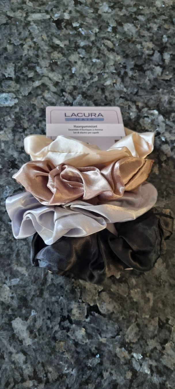 Accessori per capelli: Lacura Haargummiset 4er Set neu – Nuovo (secondo la descrizione) da egliswil venduto da Maggy6
