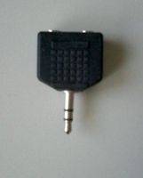 Adapter Klinke 3,5 stereo /2x Buchse 3,5