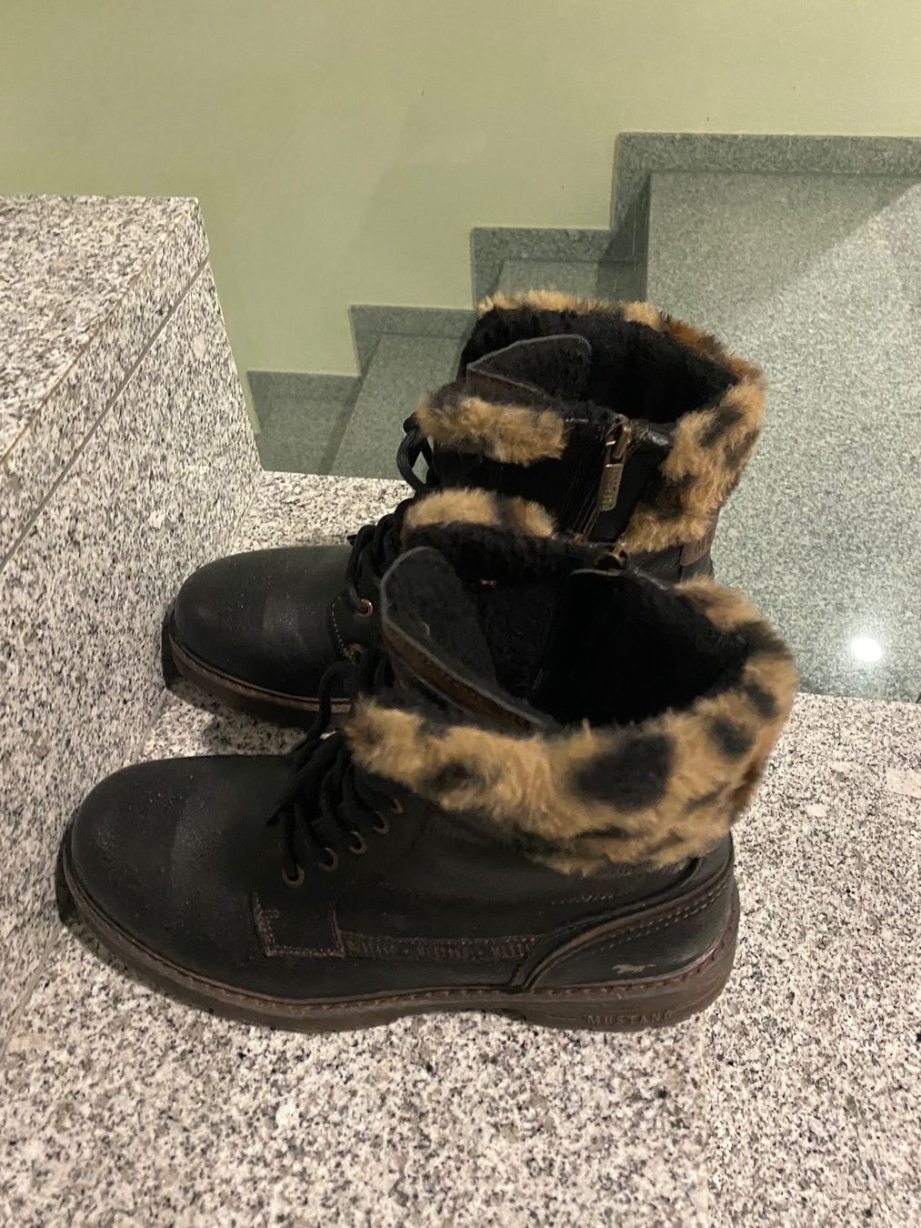 Mustang Scarpe da uomo: Mustang Snowboot/Winterstiefel - black – Nuovo e nell'imballaggio originale da Luzern venduto da Sommer_26 3