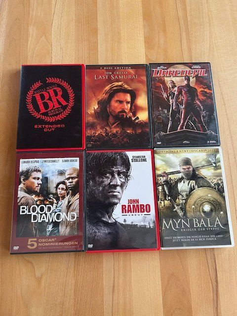 Tutti i DVDs: 11 Actionfilme (2000-2023) – Usato da Bubikon venduto da cinerama01