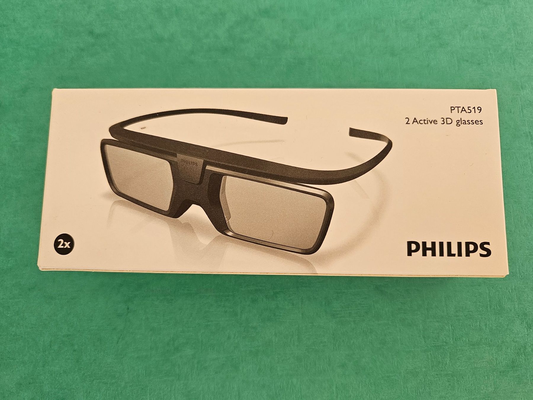 Occhiali & Lenti: Philips PTA519 3D Active Brillen 2x neuwertig OVP – Nuovo e nell'imballaggio originale da Basel venduto da bea_cs7h