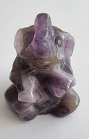 Amethyst Elefant Statue Figur