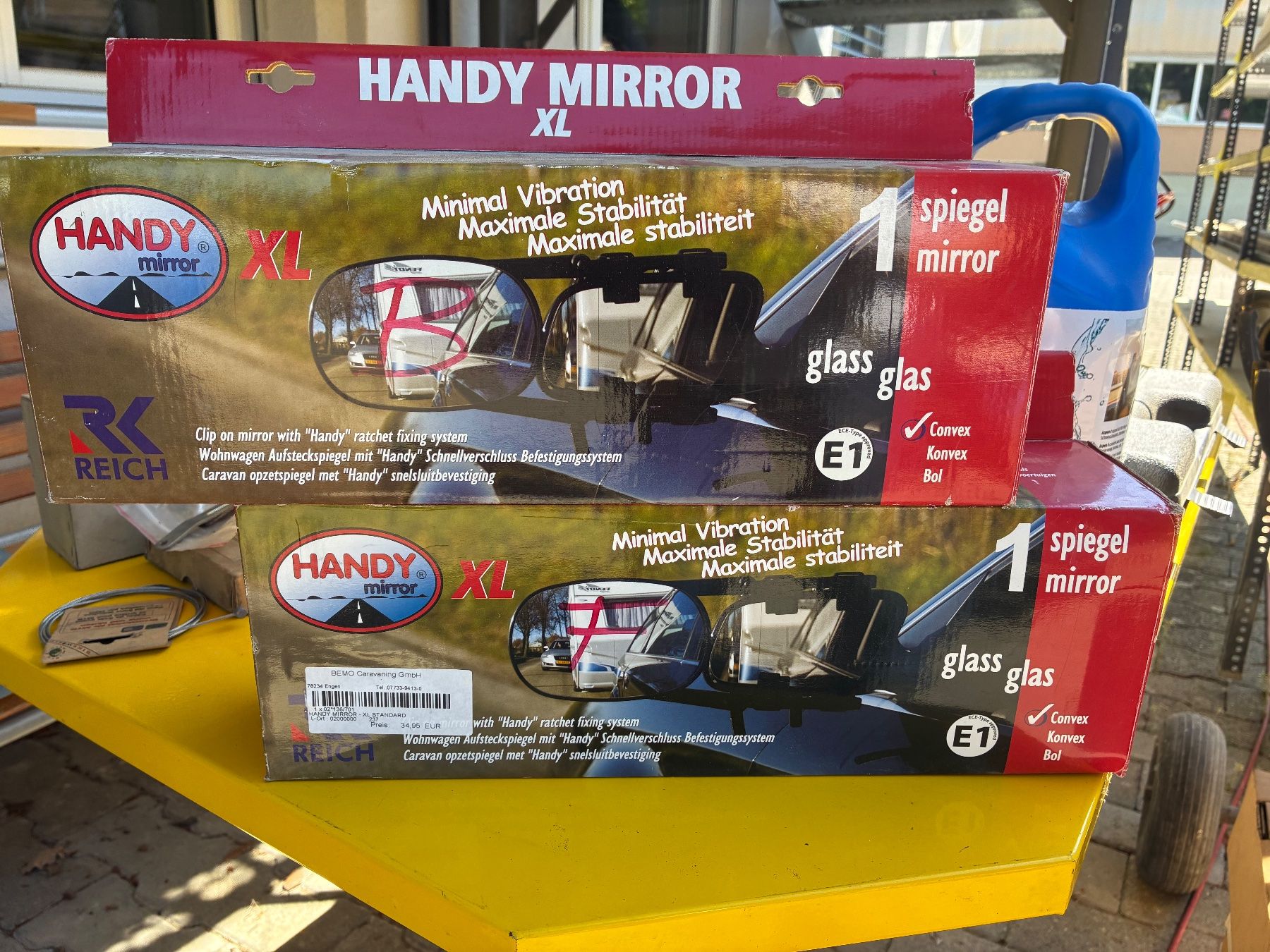 Altri accessori per camping: Spiegelverbreiterungen Top, Wohnwagen – Usato da Thayngen venduto da stammsani 1