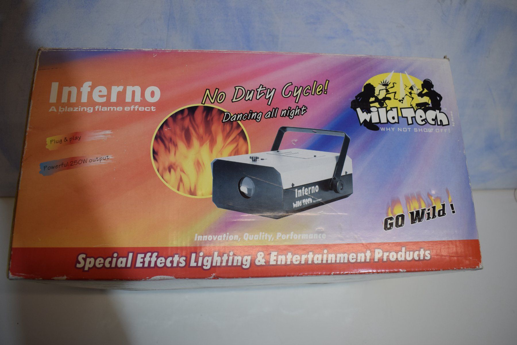 Grafica & Litografie: Inferno Wild Tech Lichteffekt – Nuovo e nell'imballaggio originale da Zürich venduto da Brockito 1