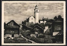 AK Bosco-Gurin, Gesamtansicht, 1948