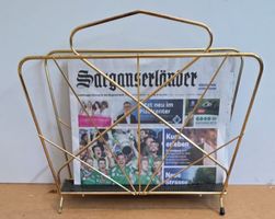 Vintage Zeitungsständer aus den 1950er/1960er Jahren