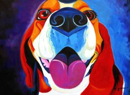 Modern Art - Duke the dog