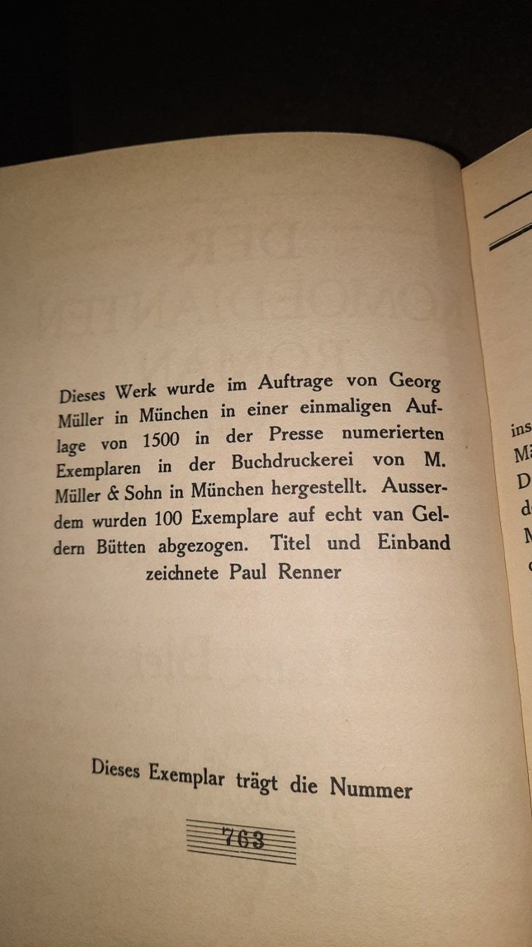 Libri: DER KOMÖDIANTEN-ROMAN – Usato da zürich venduto da gabab 3
