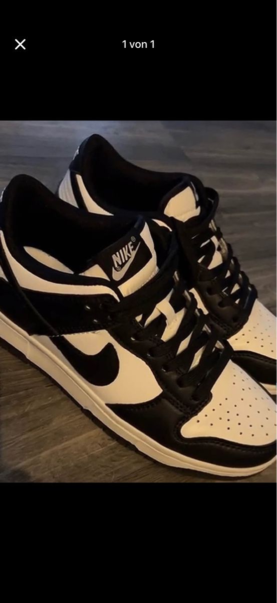 Scarpe da uomo: Nike Dunk Low Black White Gr.43 Neuwertig! – Nuovo (secondo la descrizione) da Zürich venduto da hat_qh2h