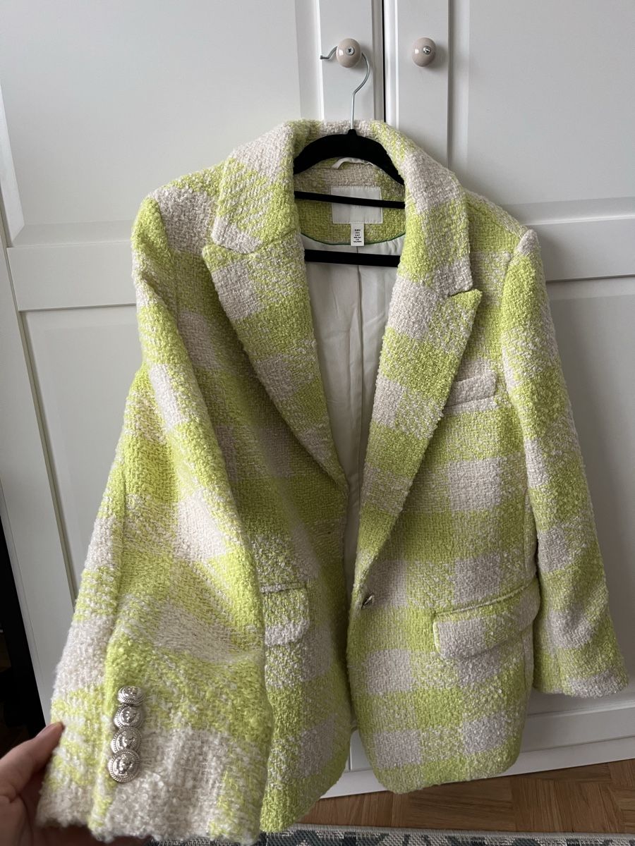 H&M Giacche: Oversize-Blazer aus Tweed – Nuovo (secondo la descrizione) da Allschwil venduto da eyl_bb8q 7