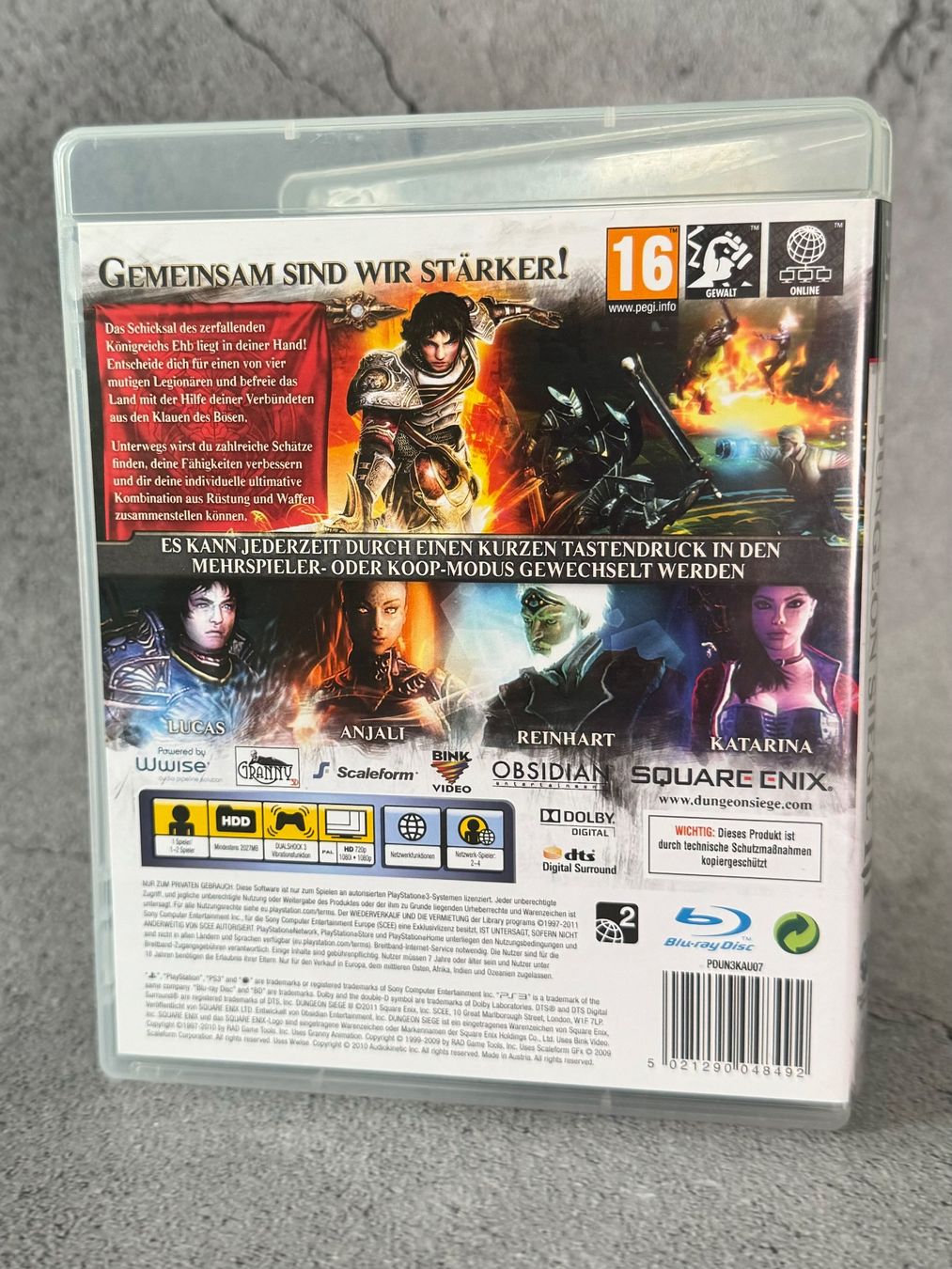 Giochi: Dungeon Siege III [PS3] – Usato da Niederwil SO venduto da BlueSonic 1